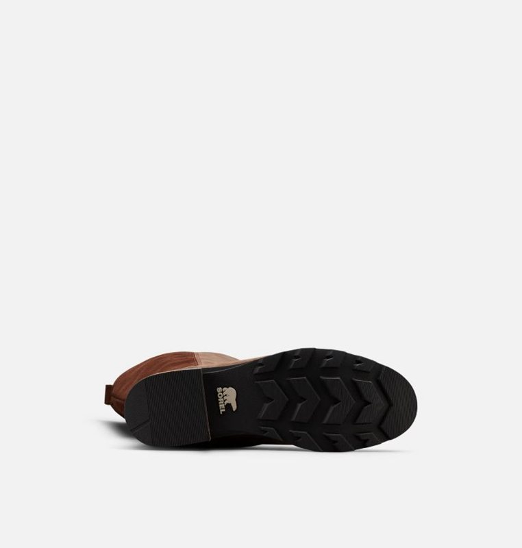 Sorel Dam Gummistövlar Svarta Brun - Emelie™ Tall Låga - HCR-276415